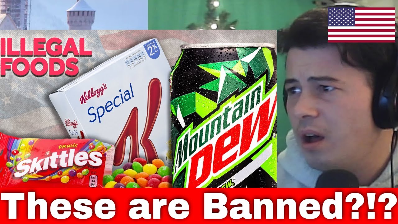 American Reacts American Foods That Are Banned In Other Countries