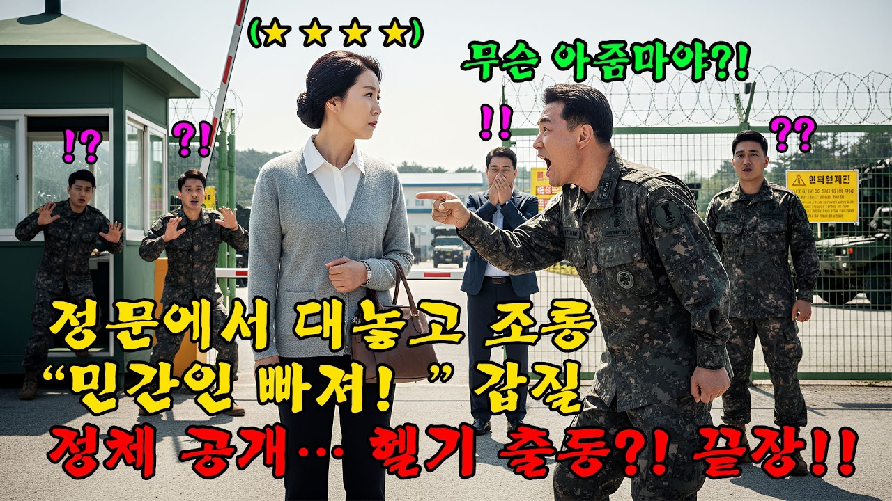 707특임대 “정신 나간 아줌마”… 최연소 여성 4성장군 모욕한 중령, 결국 ‘참교육’ l 오디오북 l 감동 l 창작사연 l
