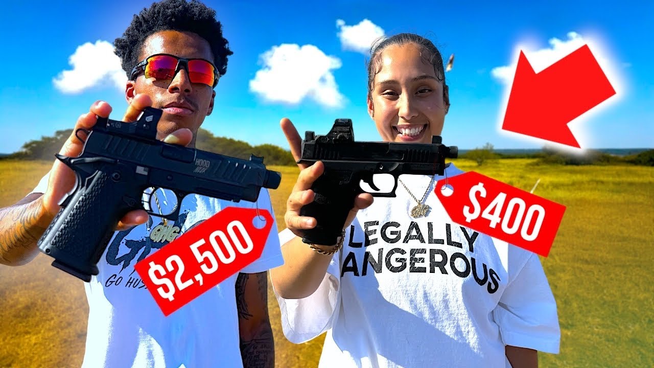 She Like CHEAP Gun over EXPENSIVE Gun!?