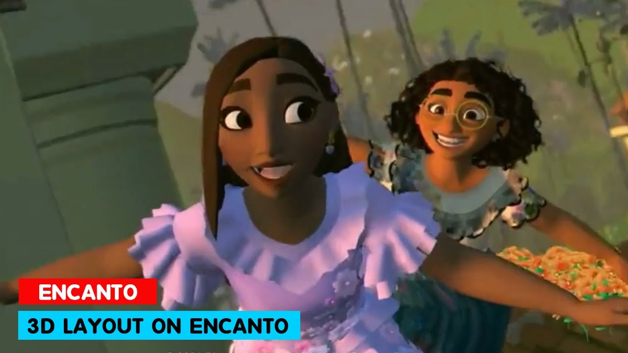 ENCANTO | 3D Layout on Encanto | Tyler Kupferer | @3DAnimationInternships