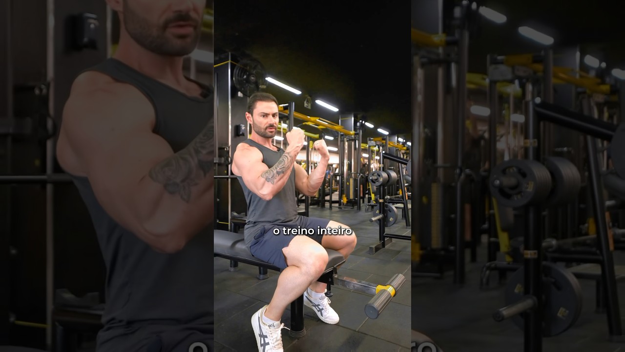 Assim voc&ecirc; faz um treino completo de b&iacute;ceps