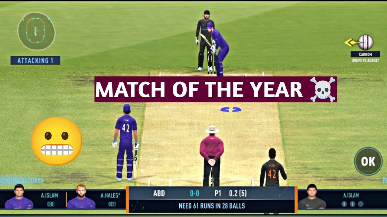 Match of the Year vs Subscriber 😱 | Hard Pitch | Real Cricket 24