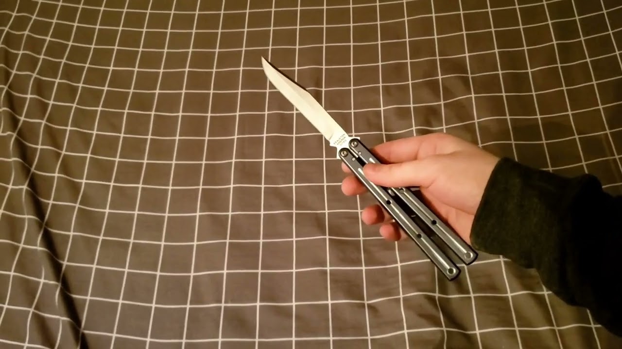 Mobius flip - balisong trick tutorial
