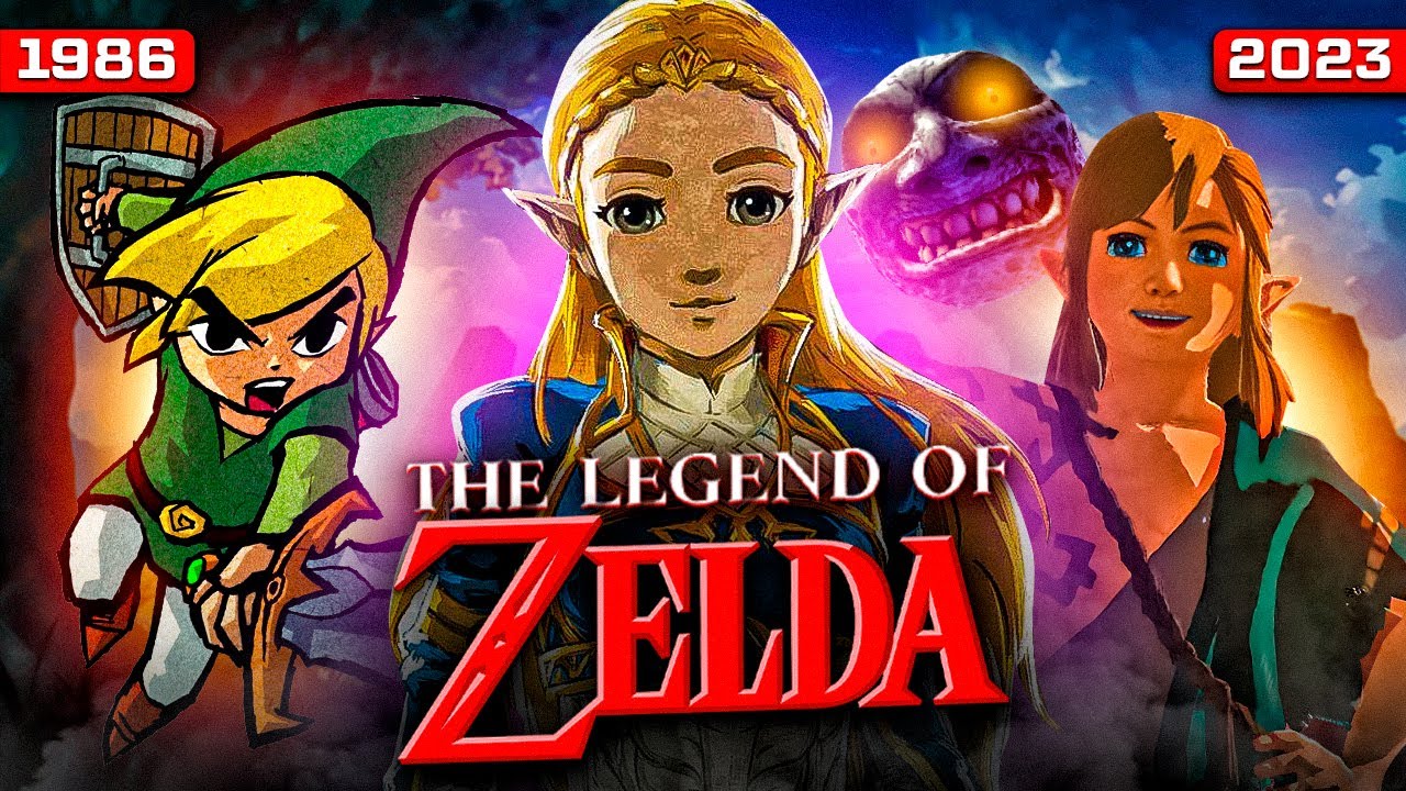 Как Зельда стала Легендой ? История The Legend Of Zelda