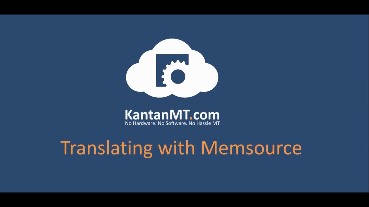Translating in Memsource with KantanAPI