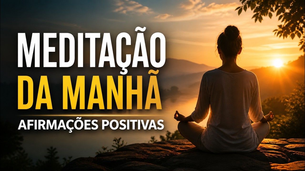 MEDITAÇÃO DA MANHÃ: AFIRMAÇÕES POSITIVAS PARA TER UM DIA INCRÍVEL