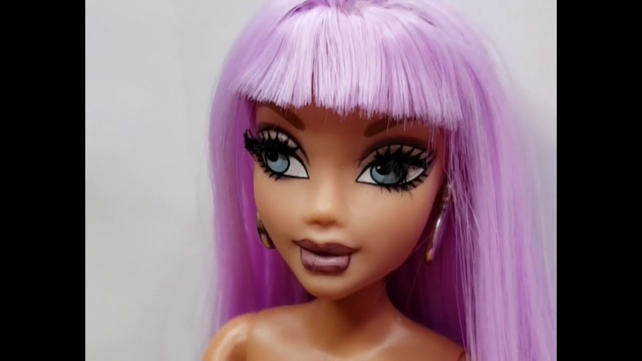 The Doll Planet Hair Tutorial: How to Re-root Bangs on your Doll - Tricks for Rerooting flat bangs
