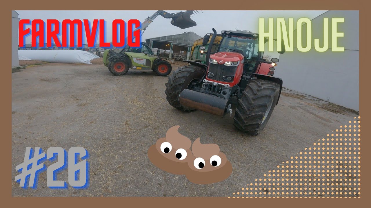 💩💩💩 ODVOZ HNOJE / Massey Ferguson 7718/ Farmvlog#26/🚜🚜🚜