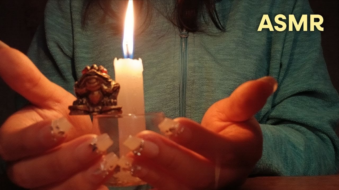 ASMR Reiki ✨Limpieza y corte energético para liberar bloqueos con incienso y cuarzo (Sin música)