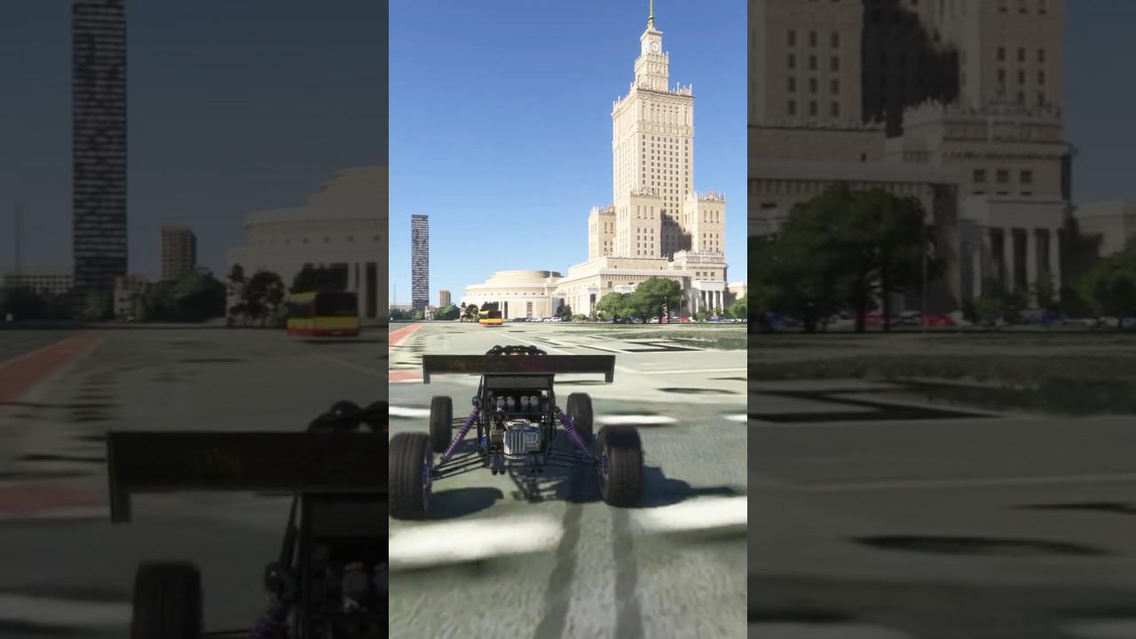 Driving in Warsaw, Poland #msfs2024