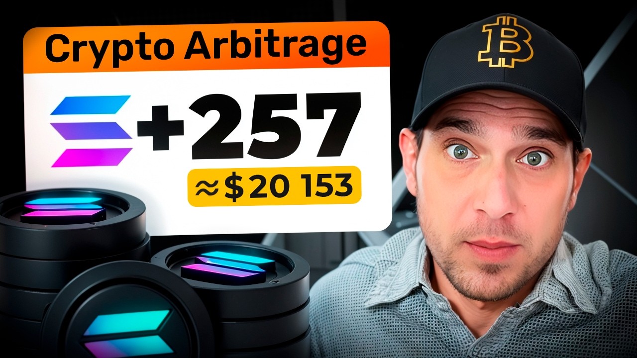Crypto Arbitrage Trading for Beginners: How to Perform Crypto Arbitrage Trading  / SOL-USDT - Easy!