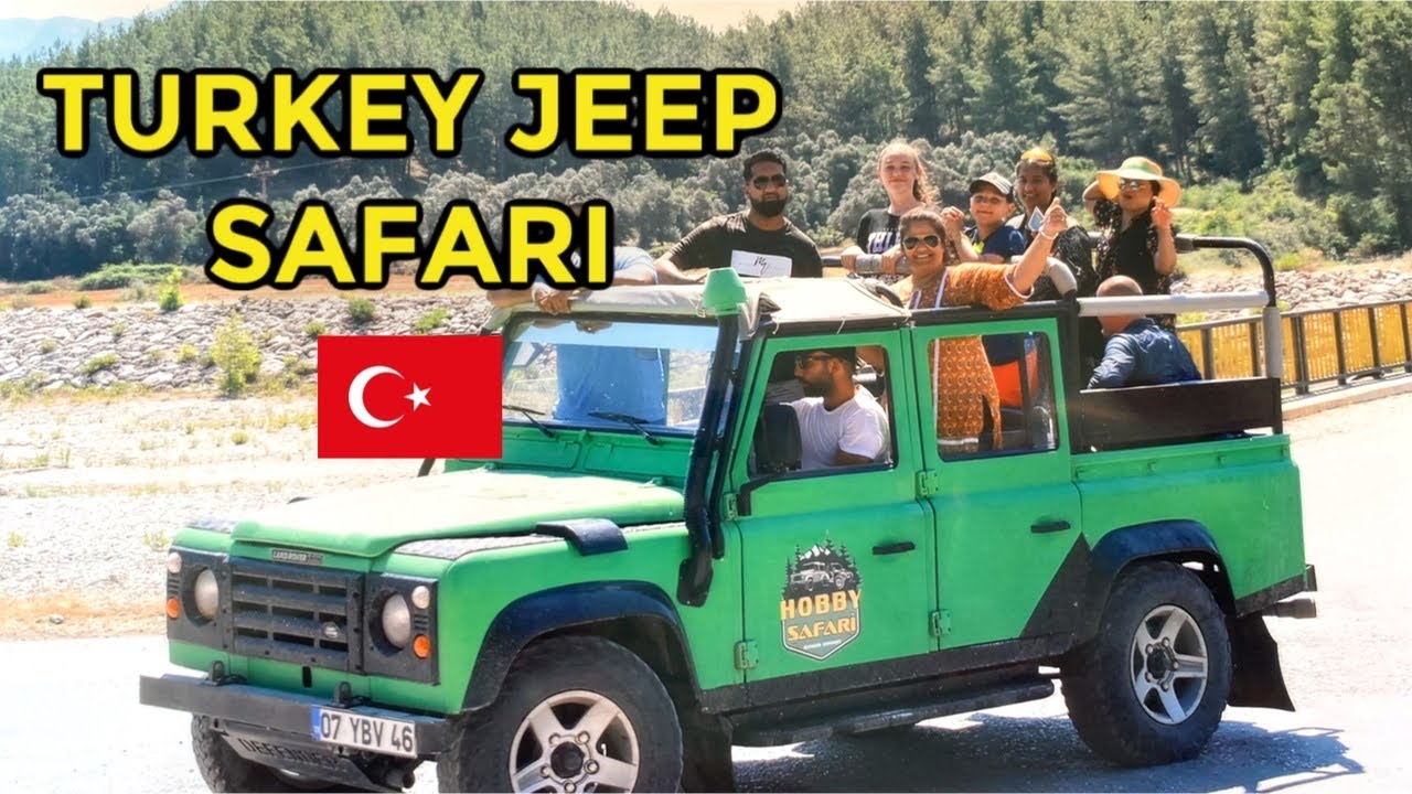 Jeep Safari In Antalya Is A MUST! | Turkey | Excursion | SNA Vlogs