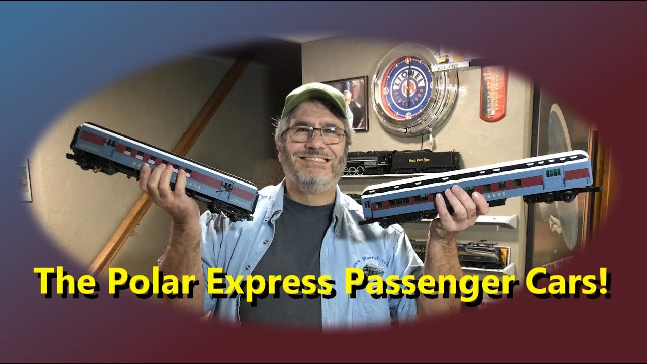 Lionel Polar Express Passenger Cars in my collection!