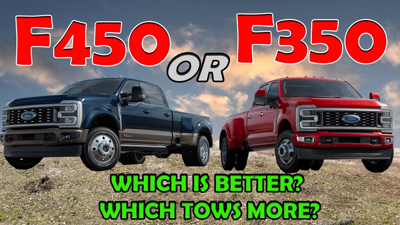 Ford F350 или F450 — что лучше?