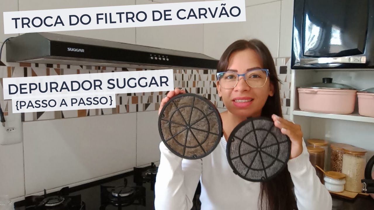 COMO TROCAR FILTRO DO DEPURADOR DE AR SUGGAR SLIM [Passo A Passo].