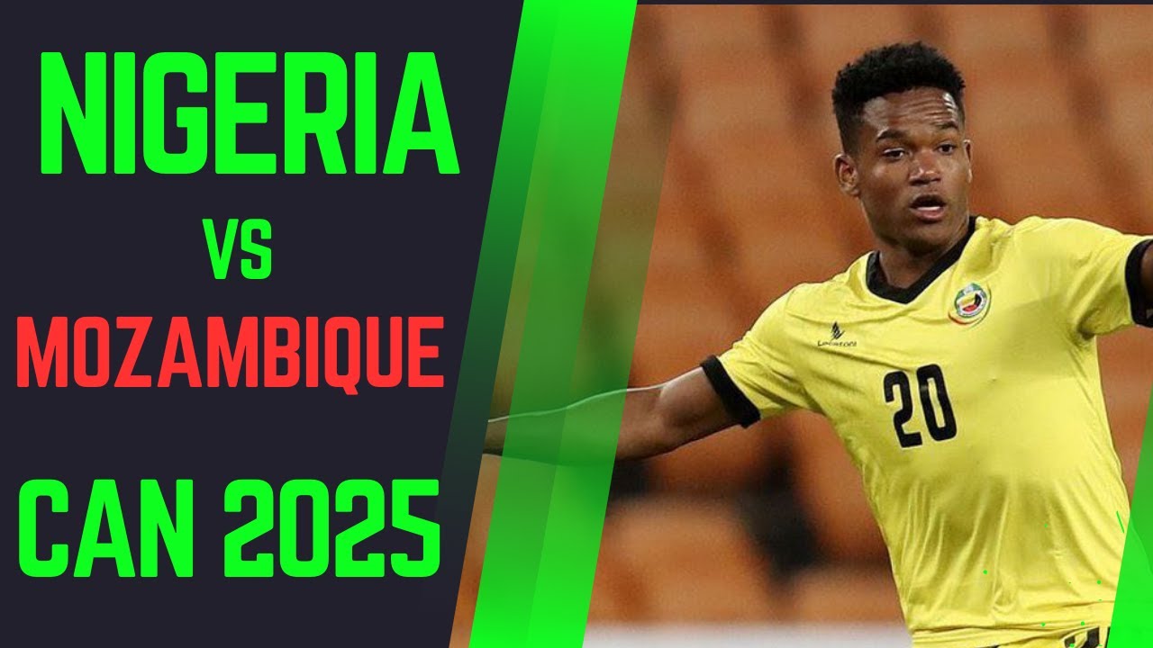 MOÇAMBIQUE vs NIGÉRIA 🇲🇿🔥