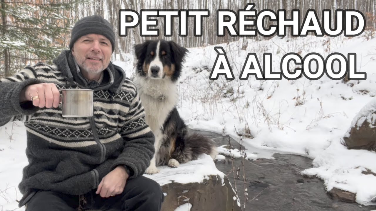 Petit réchaud à alcool.