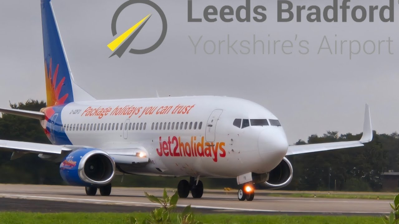 Sunday Afternoon Spotting at Leeds Bradford Airport | With ATC 1/9/24