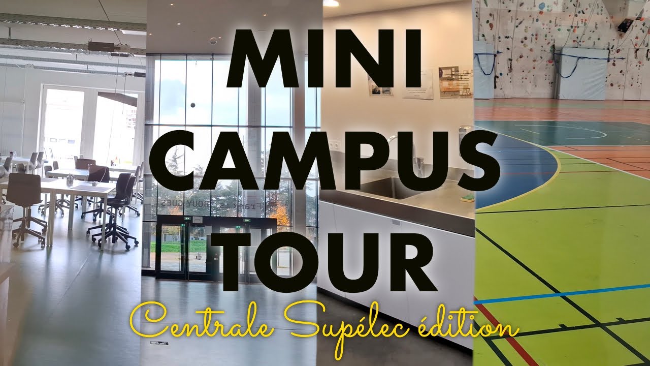 VLOG: CentraleSupélec mini campus tour.