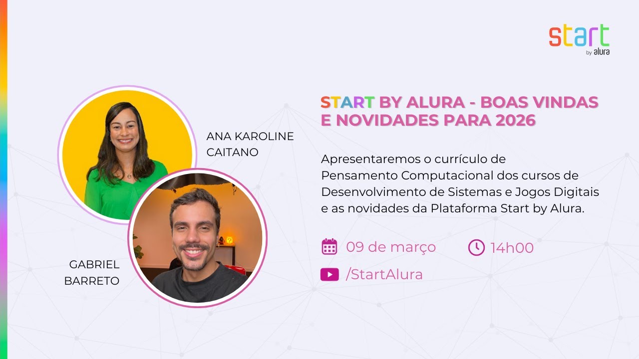 Start By Alura - Boas vindas e novidades para 2026