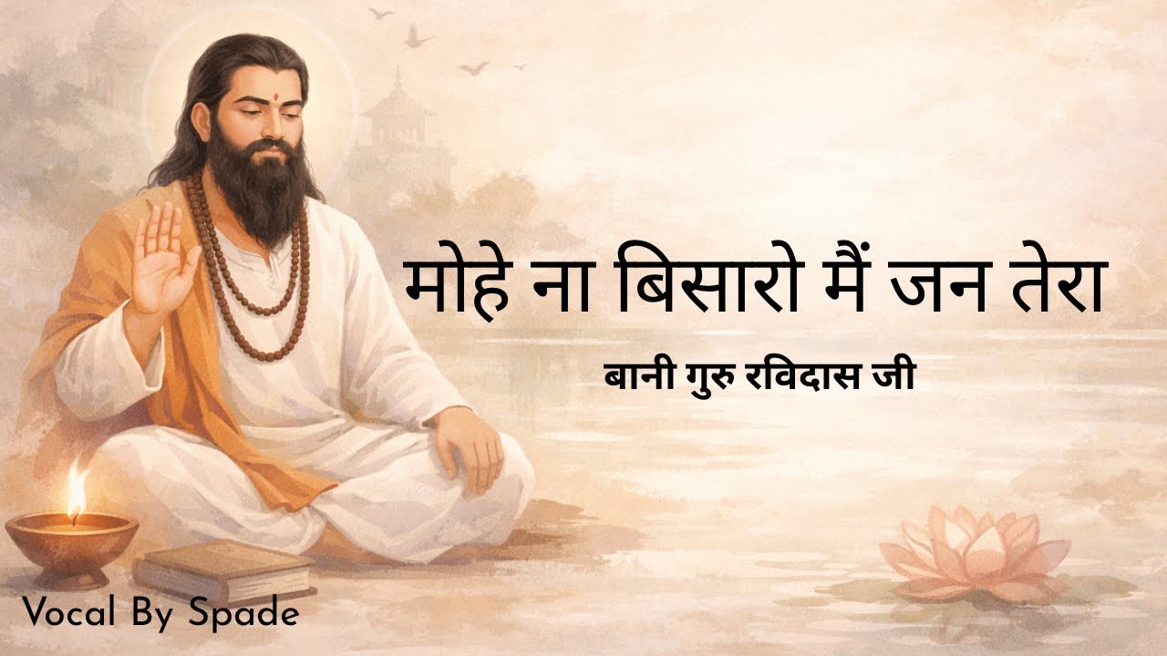 Mohe Na Bisaaro Main Jan Tera || Bani Guru Ravidas Ji || Gurbani Shabad || Spade
