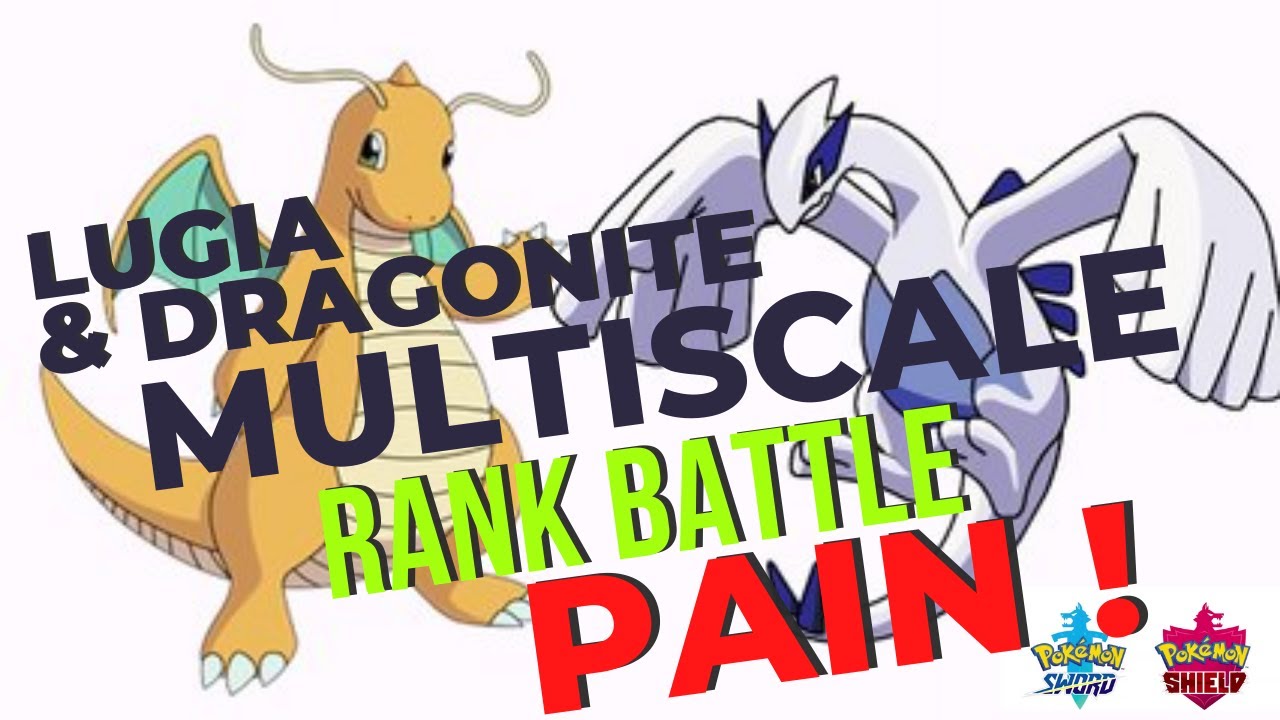 Lugia & Dragonite Multiscale Rank Battle Pain : Pokemon SWSH Rank Battle