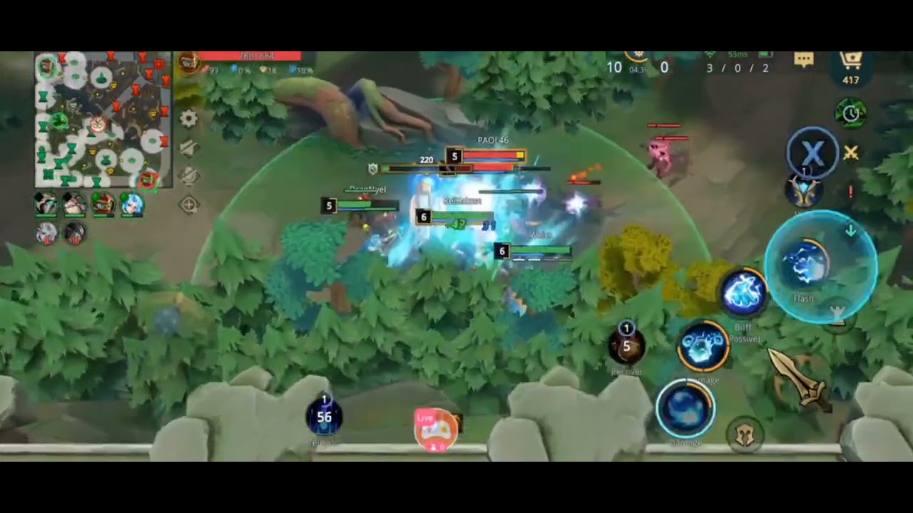 THUNDER TRACE GAME PLAY AUTO CHESS MOBA