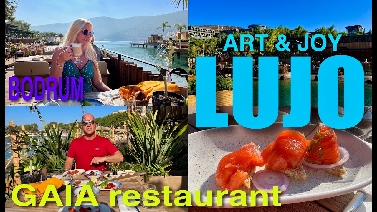 LUJO BODRUM🇹🇷 / GAIA restaurant / РЕСТОРАН GAIA / ЛЮБИМЫЙ РЕСТОРАН 🌴🍳🥞☕️🍩🥖🥝🍤