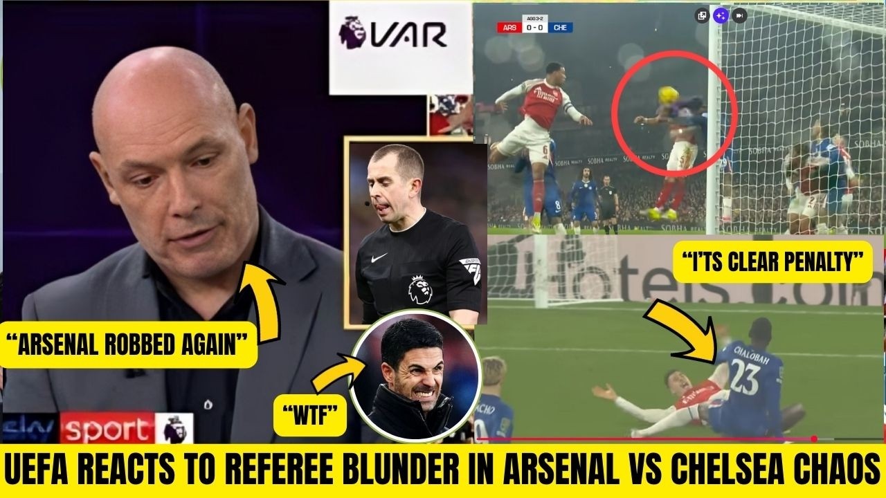 🚨Срочная новость‼️Скандал с VAR😱Арсенал ограблен в матче против Челси! PGMOL признала шокирующую ...
