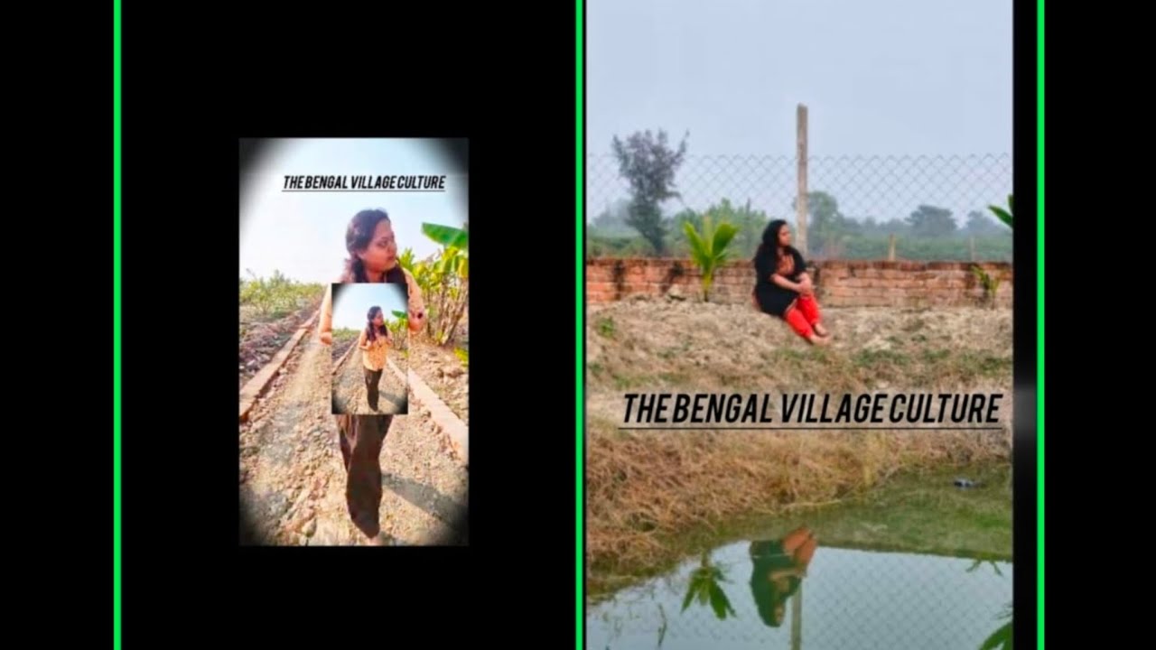 আমাদের সবুজ ঘেরা গ্রাম🛖🌾🌿🙂‍↔️#villagelife #minivlog #foryou #fouryoupage 