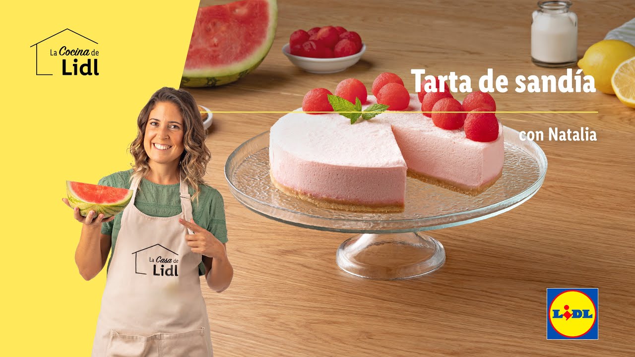 Tarta de sandía 🍰 🍉 | Recetas de postres | Lidl España
