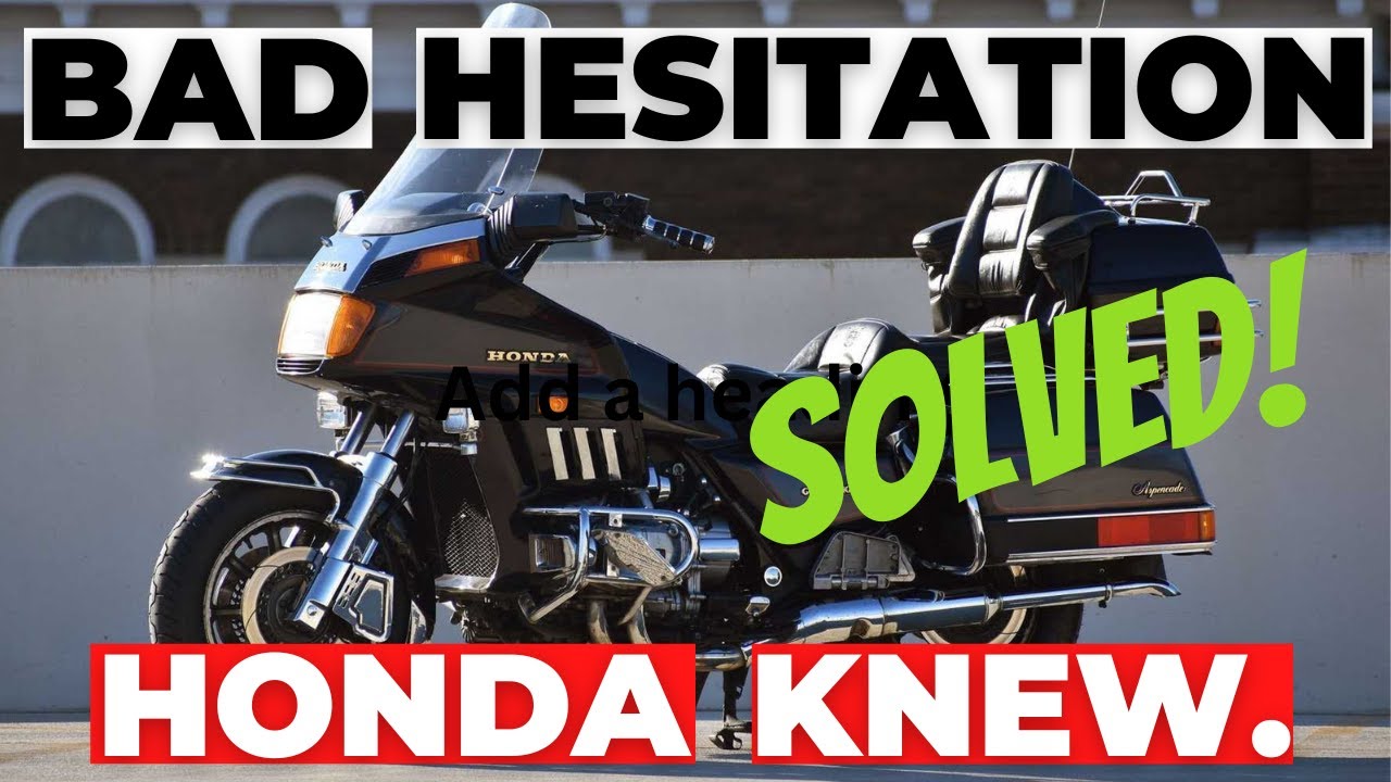 Honda Goldwing Carburetor Problems: GL1200
