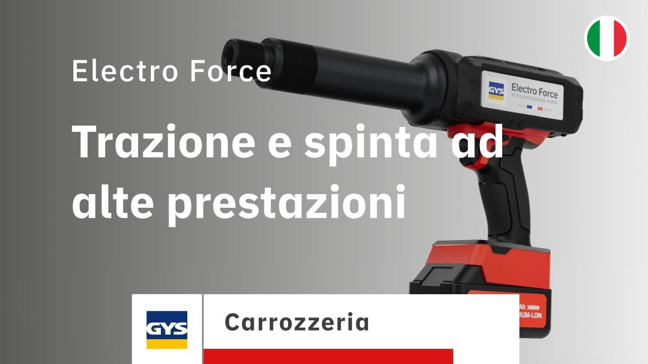 Electro Force - Sistema di riparazione ammaccature push/pull ad alte prestazioni
