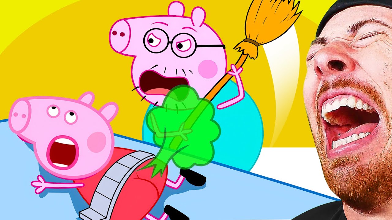 FUNNIEST PEPPA PIG TRY NOT TO LAUGH CHALLENGE?!