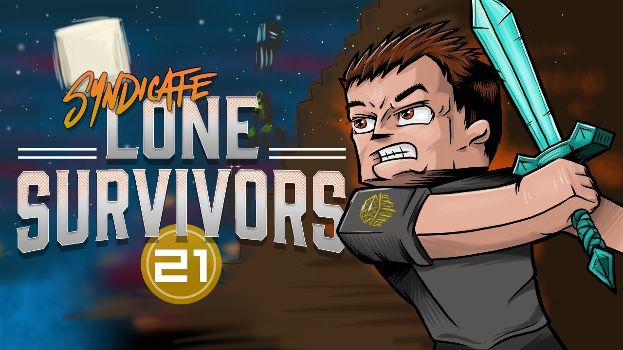 Minecraft: CRAZY MOB BATTLE w/Big T!!! - Lone Survivors (Hardcore) - Part 21