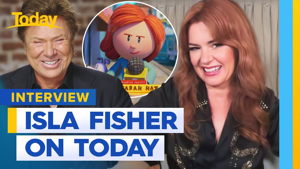 Isla Fisher catches up with Today | Today Show Australia