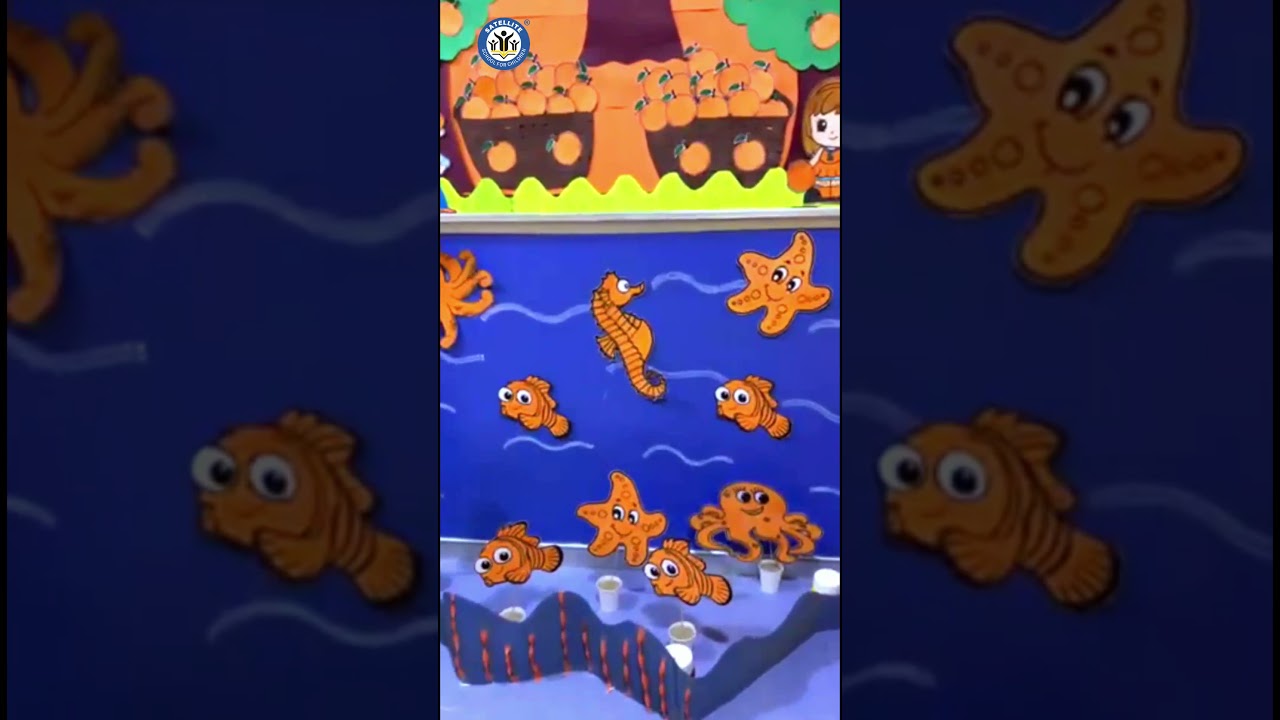 Orange Day Celebration | Nursery | Preschool decoration