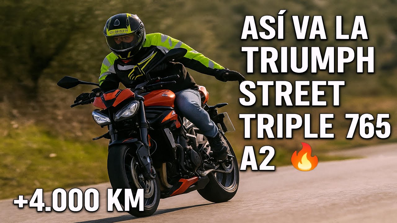 Descubre lo bueno y lo malo de mi moto Triumph Street Triple 765R l MI EXPERIENCIA TRAS 6 MESES