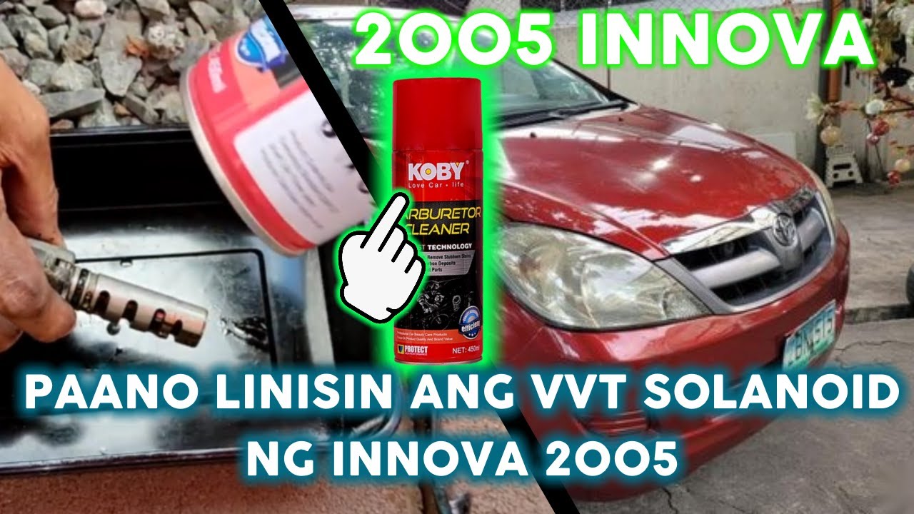 How To Clean  VVT SOLENOID (TOYOTA INNOVA)Paano mag kalas at Magkabit ng VVT SOLENOID!