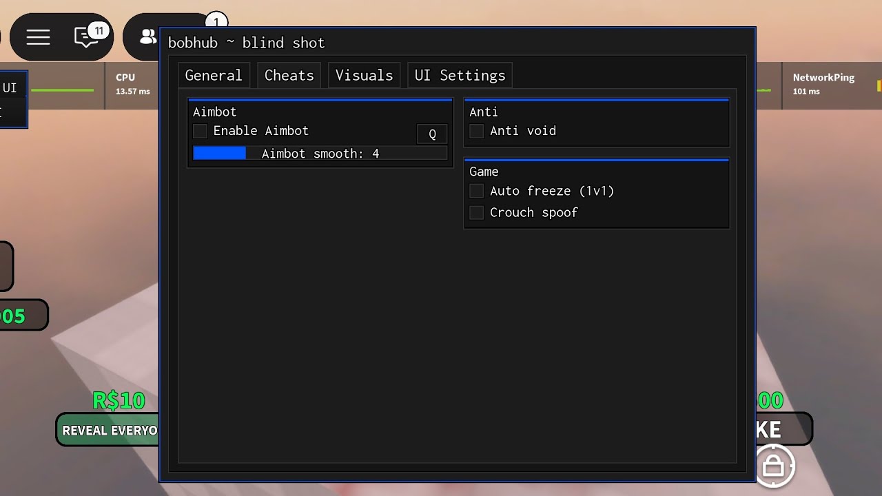 bobhub Blind Shot Script (OP!)