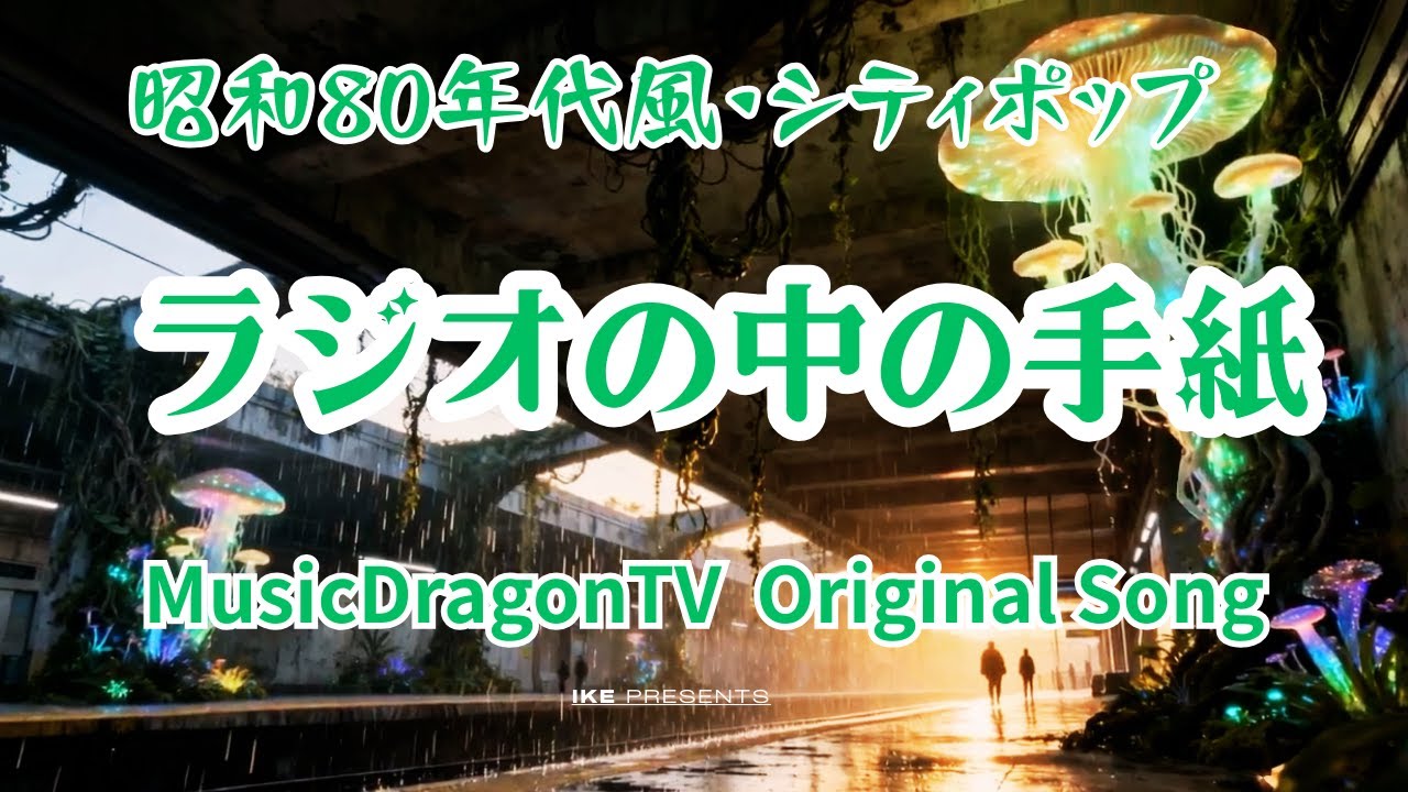 MusicDragonTV：Original Song AI Music ラジオの中の手紙 【jpop】