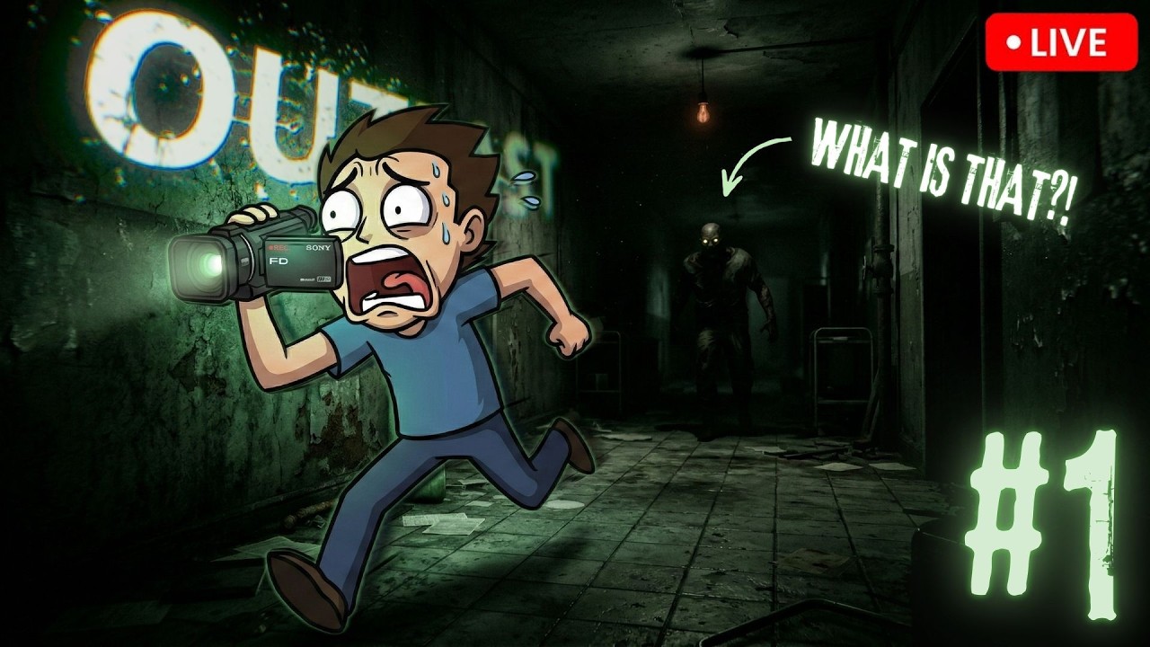 OUTLAST 1 LIVE 🔴 First Playthrough | Scariest Horror Game Ever Made? | PappuBhaiKaAdda