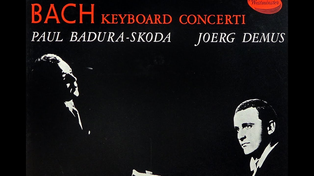 JS Bach / Jorg Demus, 1959: Piano Concerto in F Minor BWV 1056 - Westminster 18926