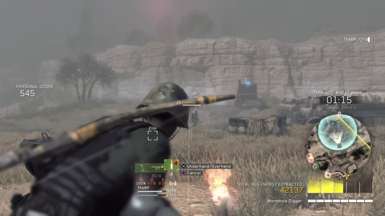 METAL GEAR SURVIVE Coop Salvage #1