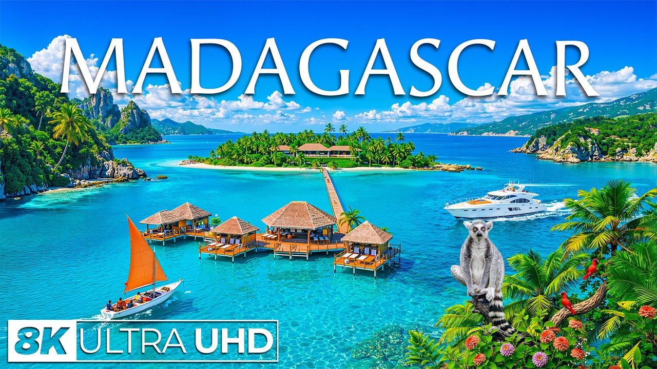 Madagascar 8K UHD | Wild Forests, Baobab Landscapes & Untamed Island Nature
