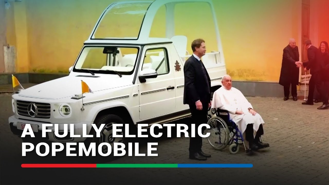 WATCH: Pontiff goes green with new popemobile | ABS-CBN News
