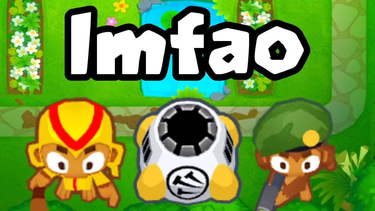Эта случайная стратегия заставила моего противника сдаться... (Bloons TD Battles 2)