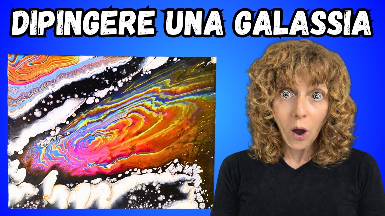25. Come creare una galassia con la Fluid Art