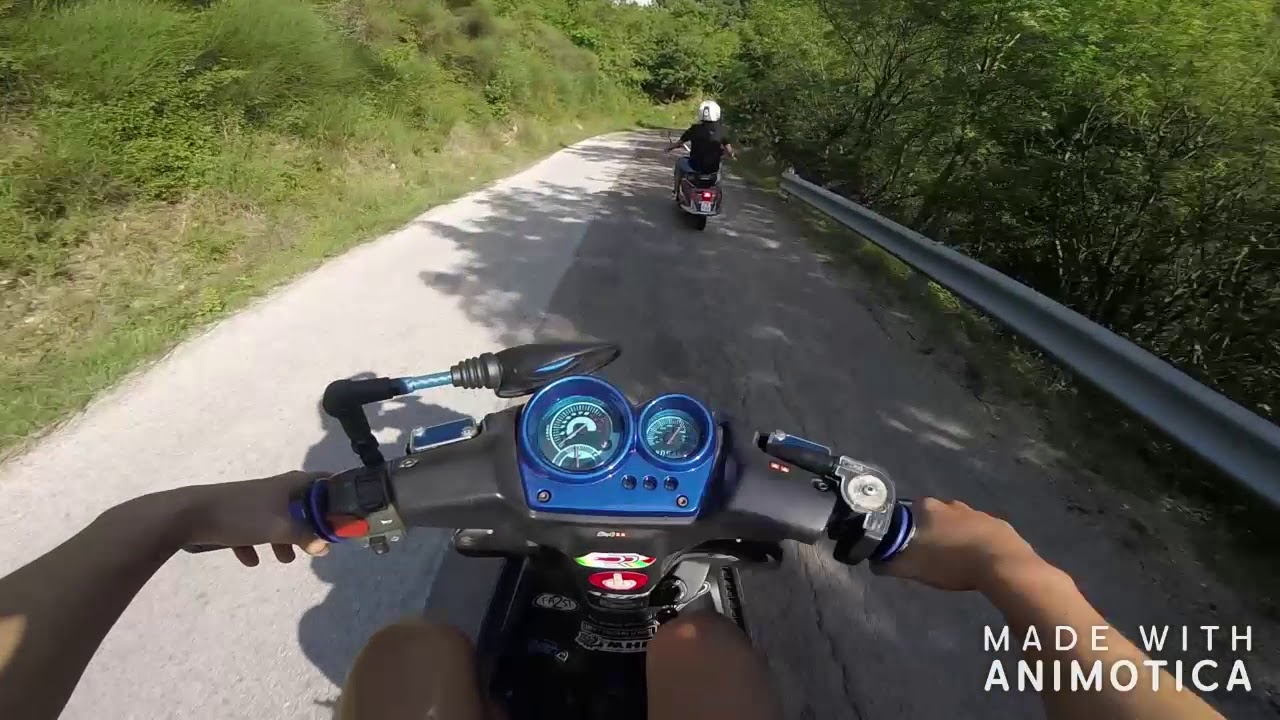 On board Aerox Dr Evo 70cc & Honda Shadow 50cc