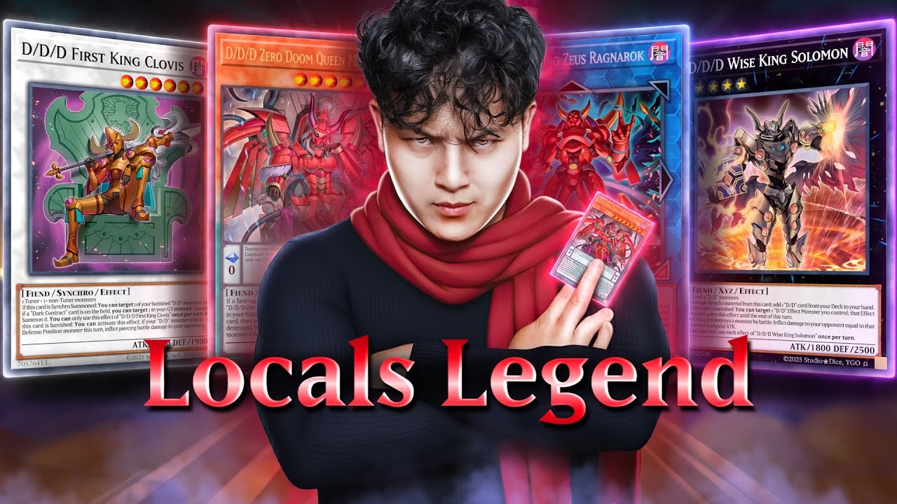 THIS DECK IS BROKEN?! - Can I WIN OTS With THE NEW D/D/D Deck?! - Yu-Gi-Oh Locals Legend Live Duels!